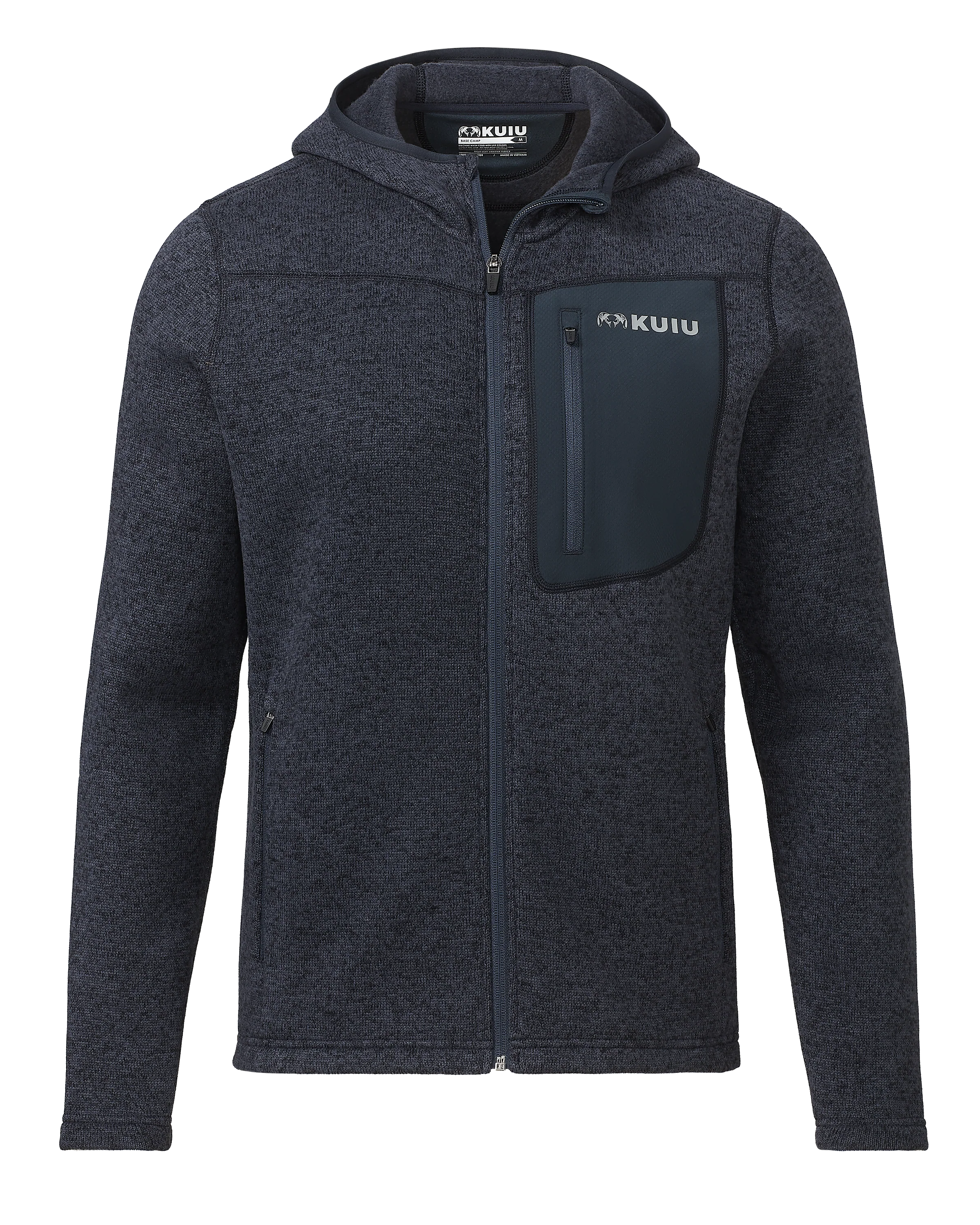 Base Camp Hooded Sweater | Steel Blue Heather