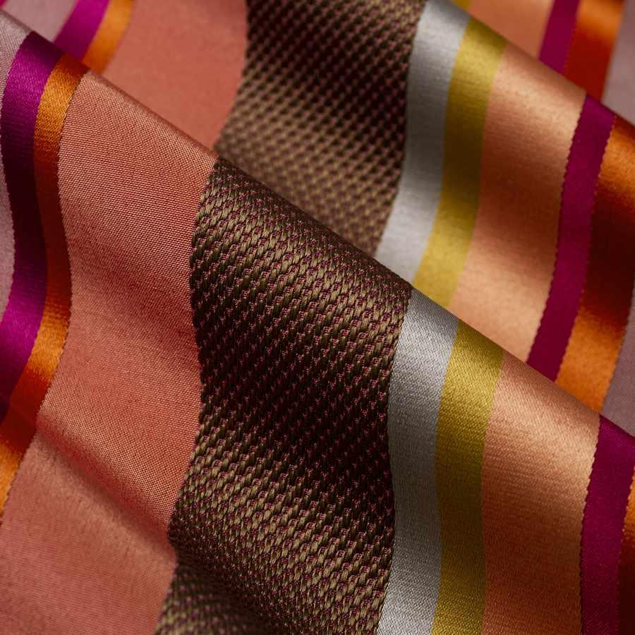 Kussen Iris Apfel Maximal couture stripe spice 45 x 45
