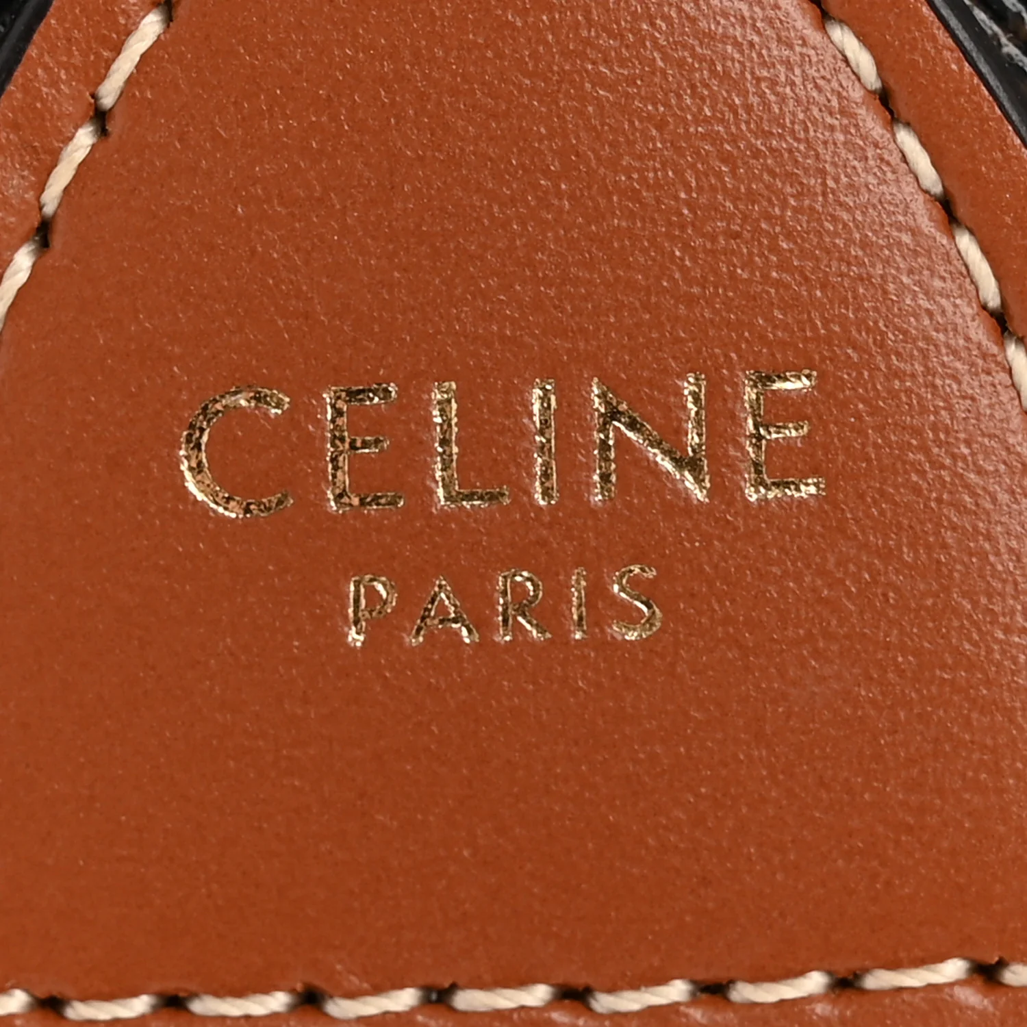 Triomphe Canvas Calfskin Mini Folco Backpack Tan - Top Club
