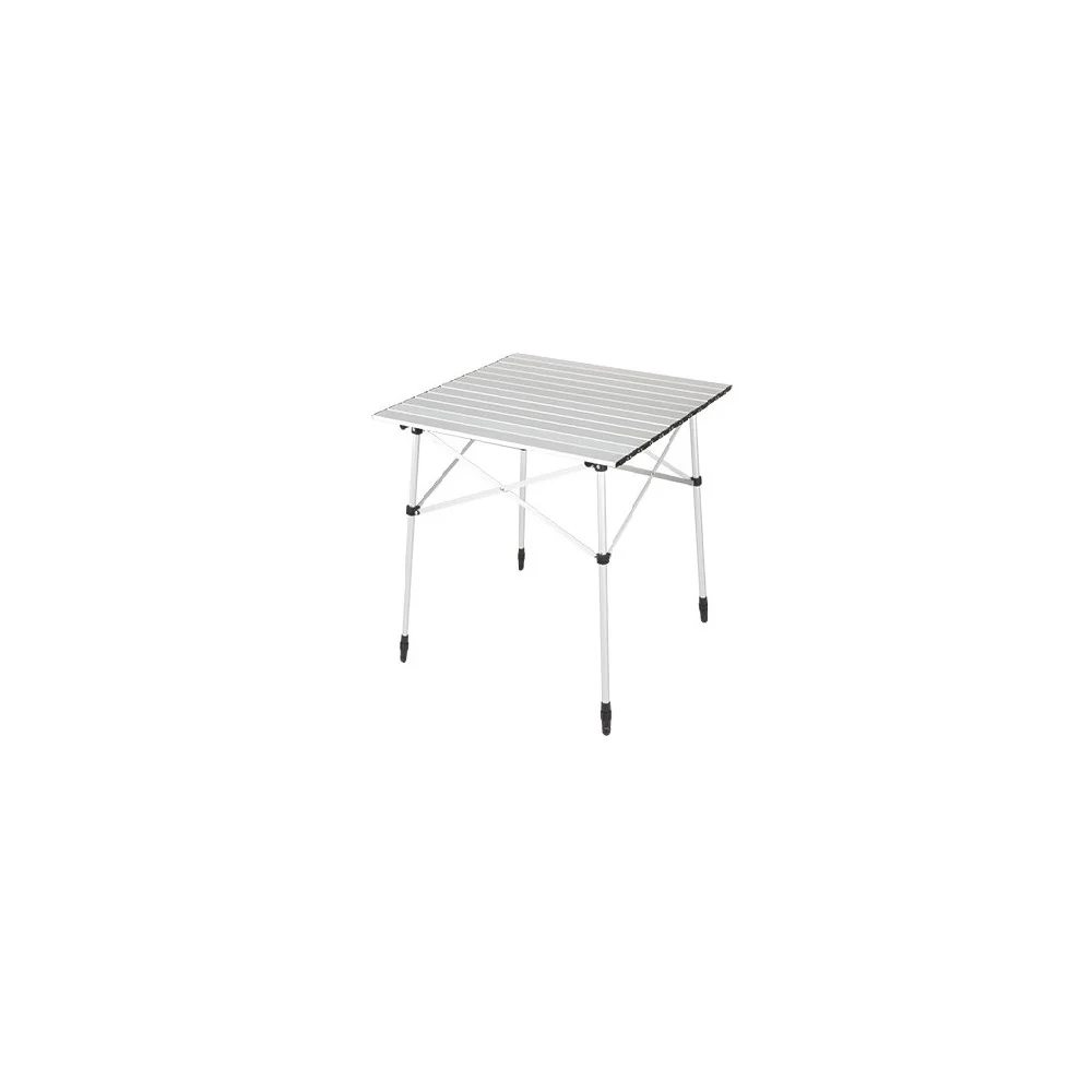 High Peak SEVILLA folding table square 70 x 70 - aluminum