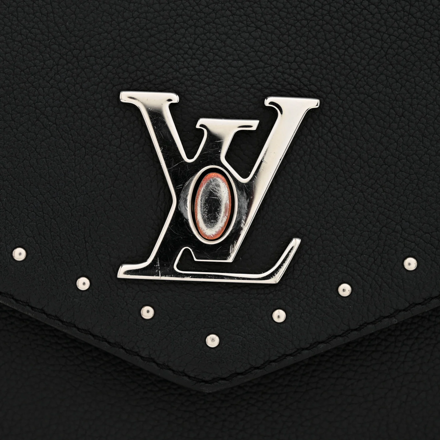 Soft Calfskin My Lockme Studs Black - Top Club