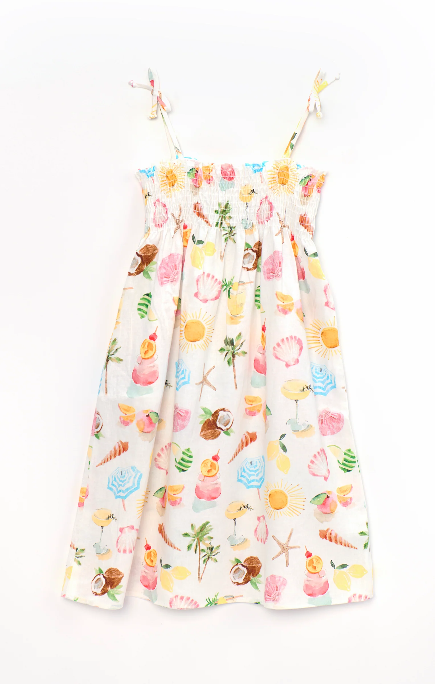 Lola Smocked Dress ~ Seaside Treasures