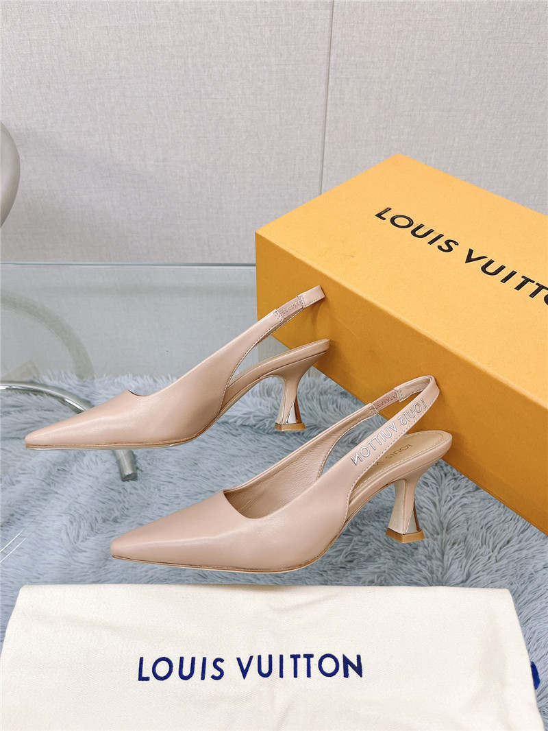 louis vuitton LV early spring new slingback high heels - Sneaker Replica Workshop