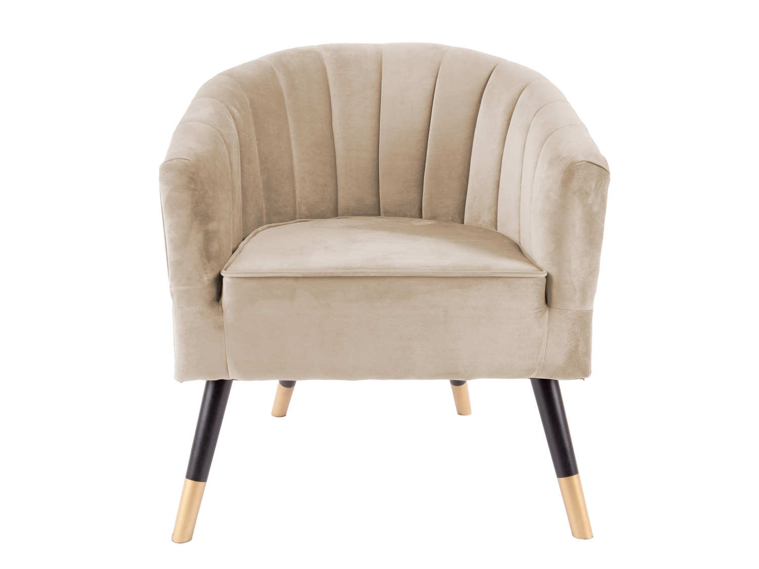 Chair Royal velvet sand brown