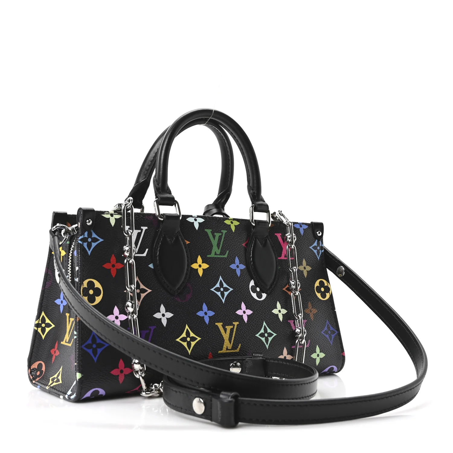 LV X TM Monogram Multicolor OnTheGo East West Black - Top Club