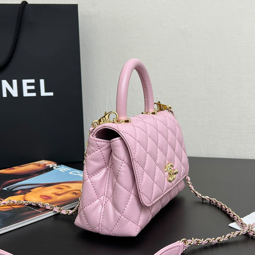 Chanel MINI COCO Handle Bag(HIGH-END GRADE) - Top Club