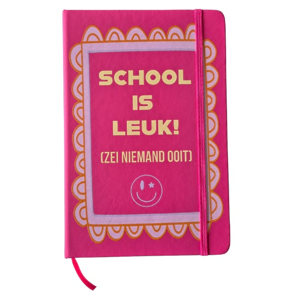 Notitieboek - School is leuk