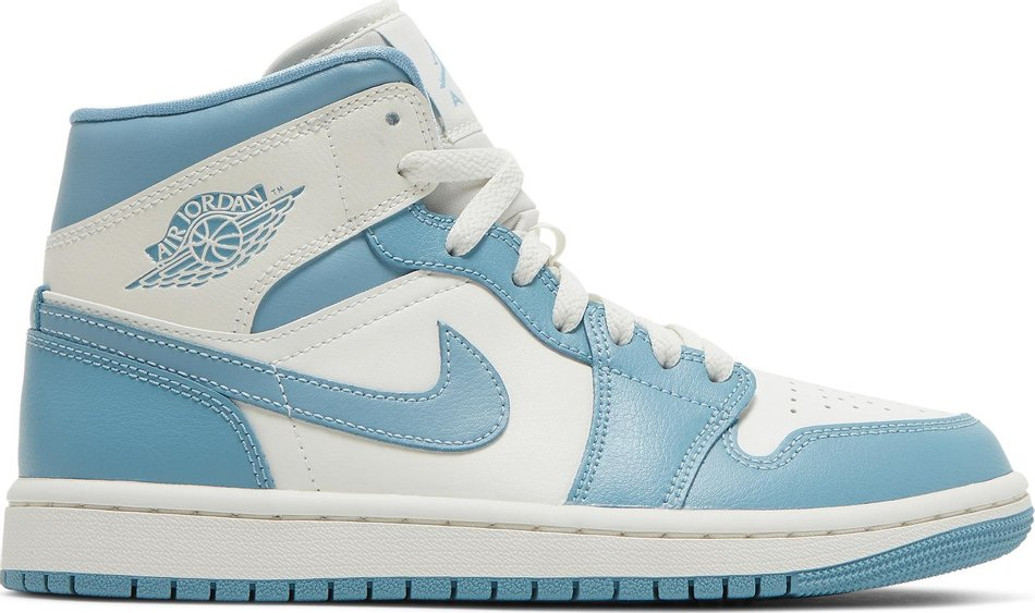 Wmns Air Jordan 1 Mid  University Blue  BQ6472-141 - Sneaker Replica Workshop