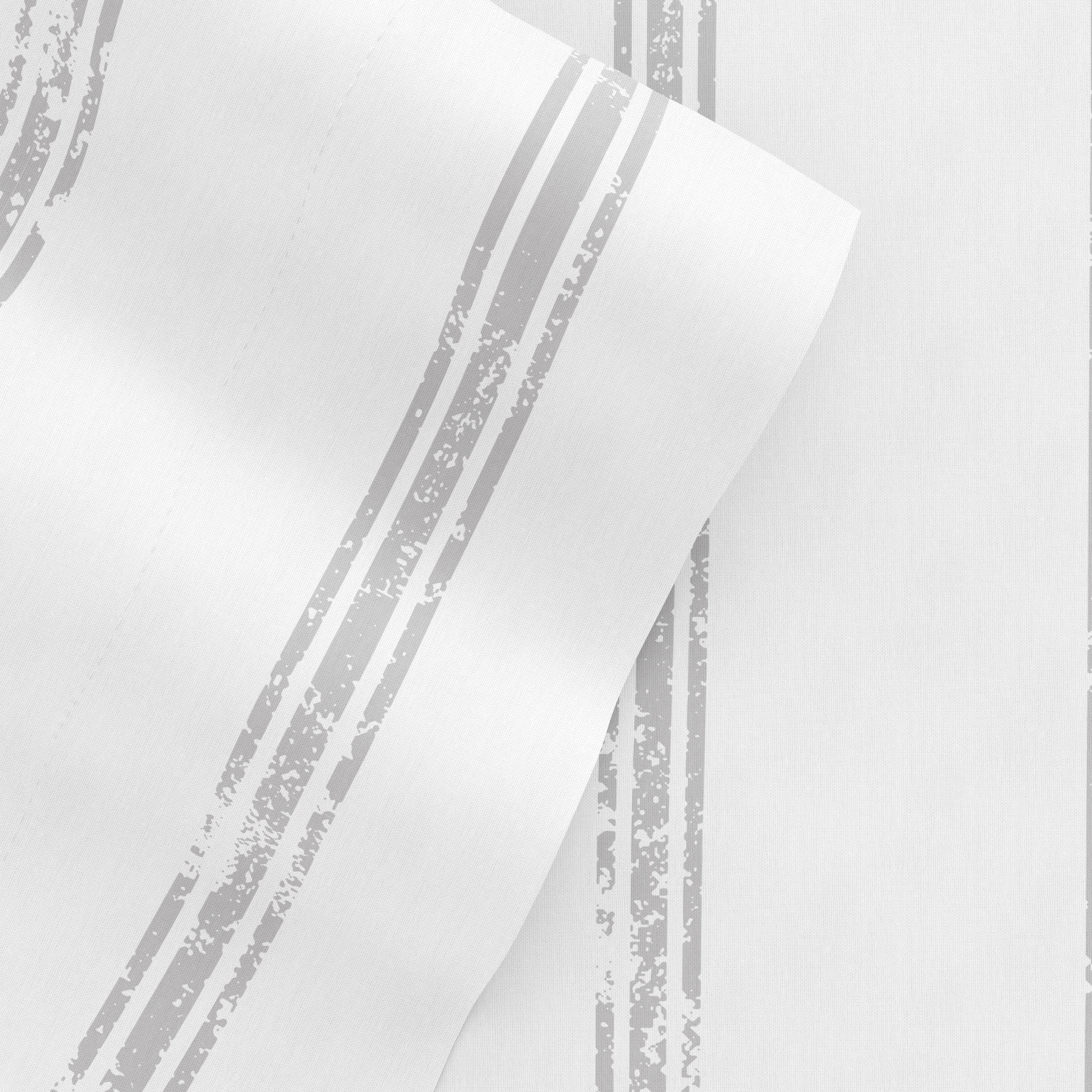Distressed Line Pattern 4-Piece Sheet Set (Sale)