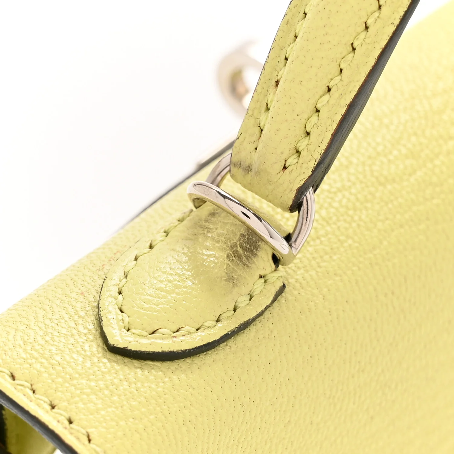 Chevre Mysore Mini Kelly Sellier 20 Jaune Bourgeon - Top Club