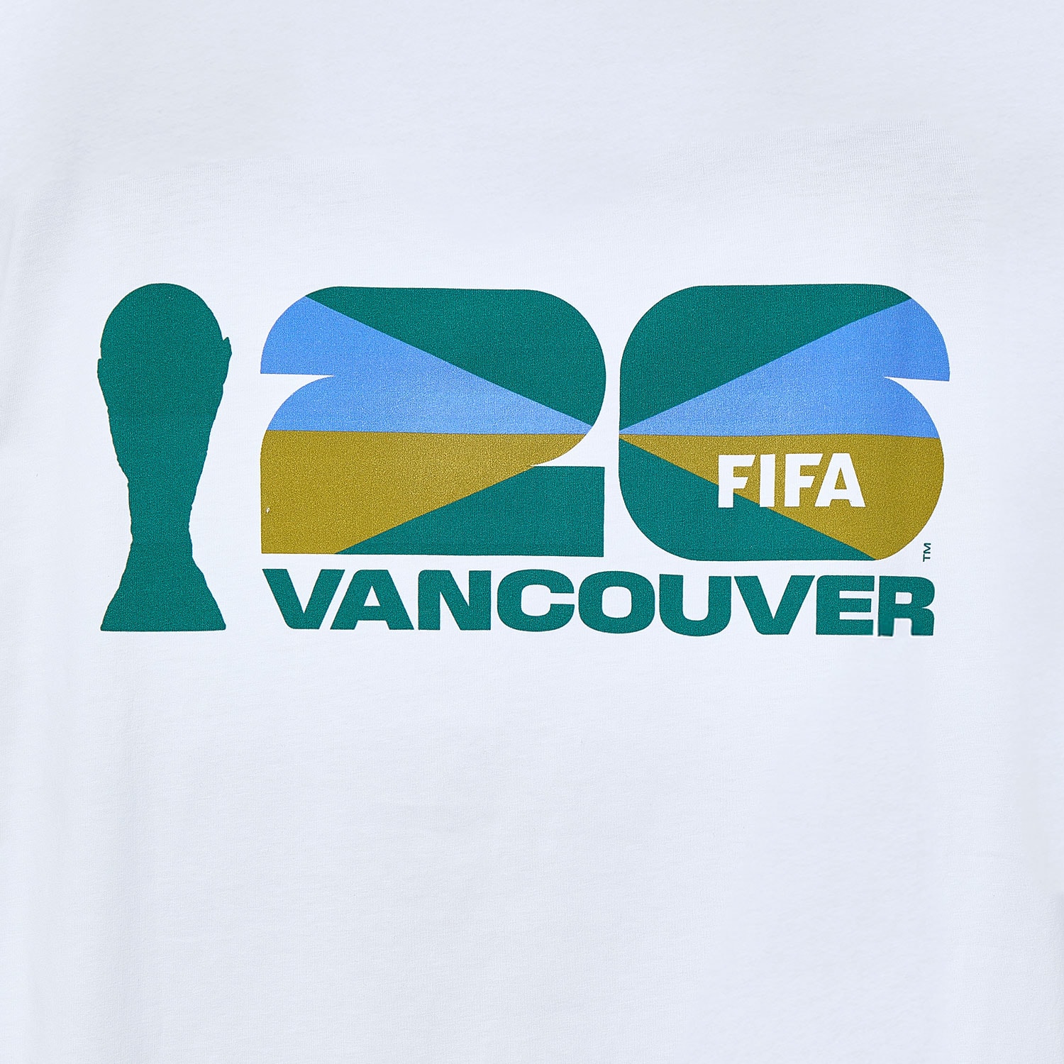 2026 World Cup Vancouver White T-Shirt - Unisex