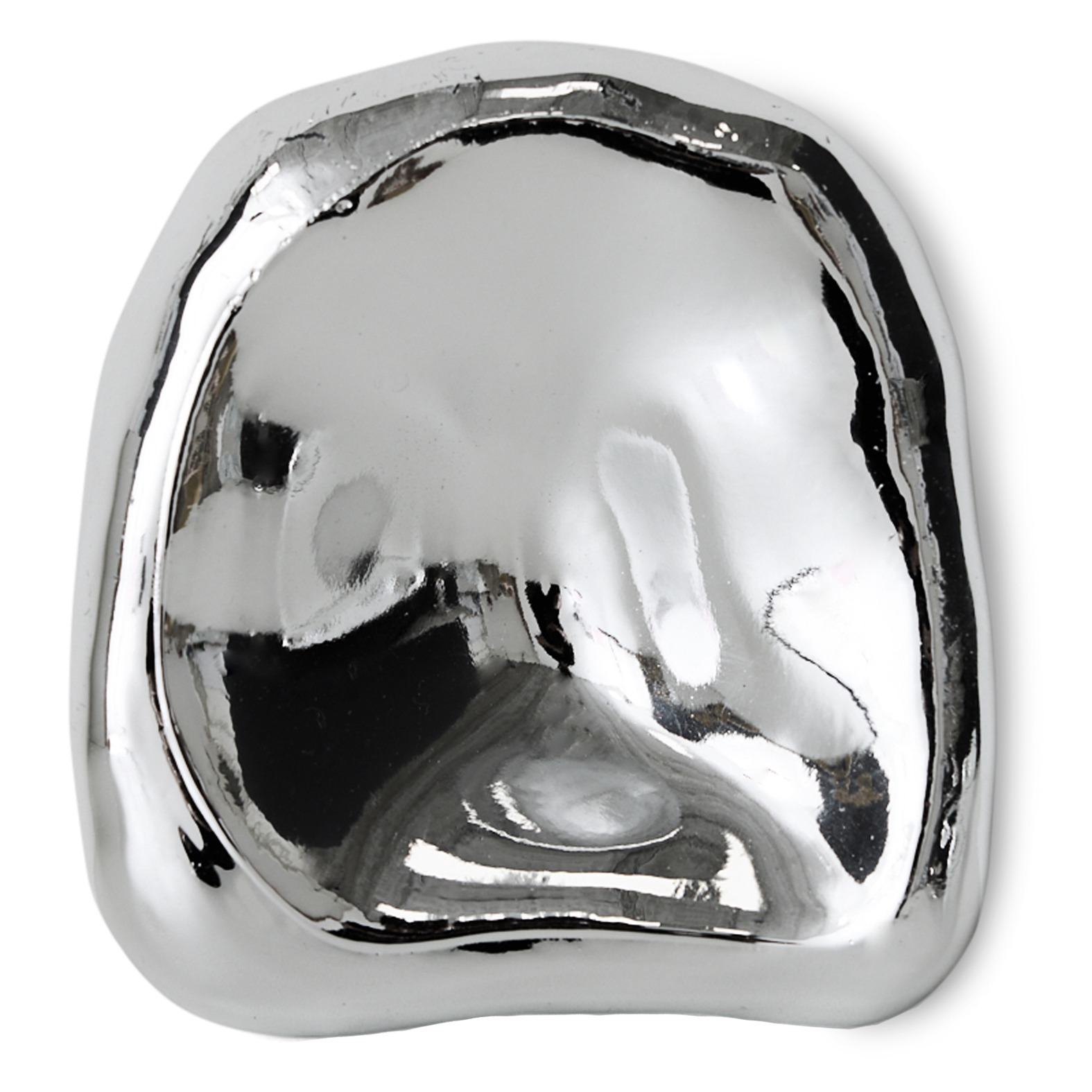 Sculptuur glass chrome no. 2