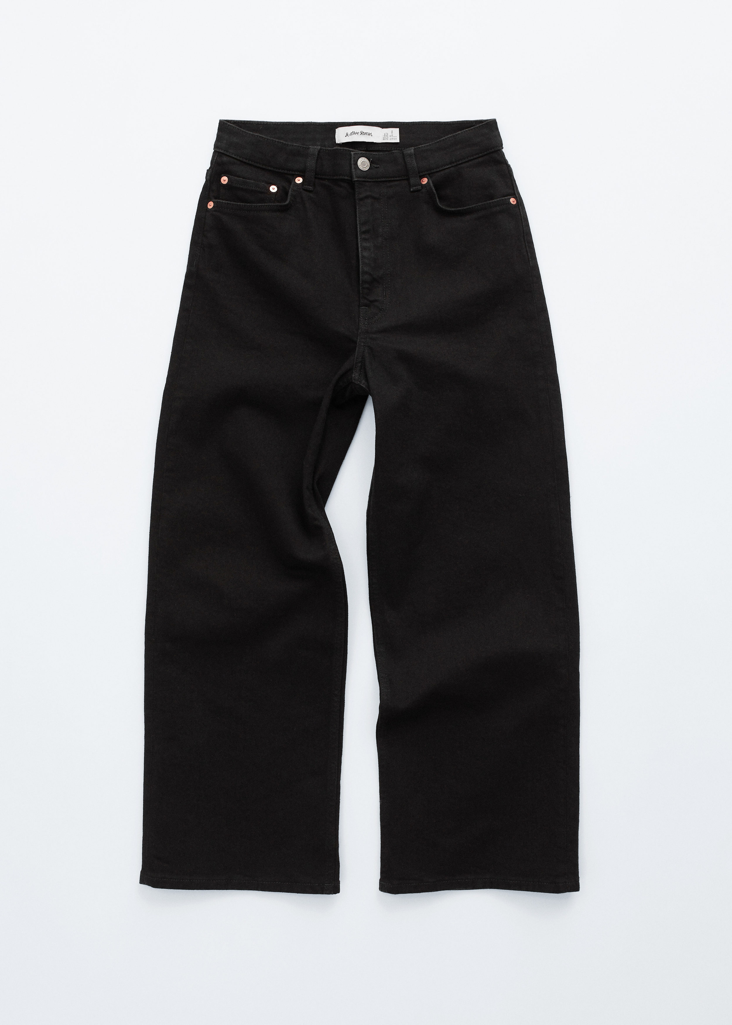 & Other Stories CROPPED WIDE-LEG JEANS