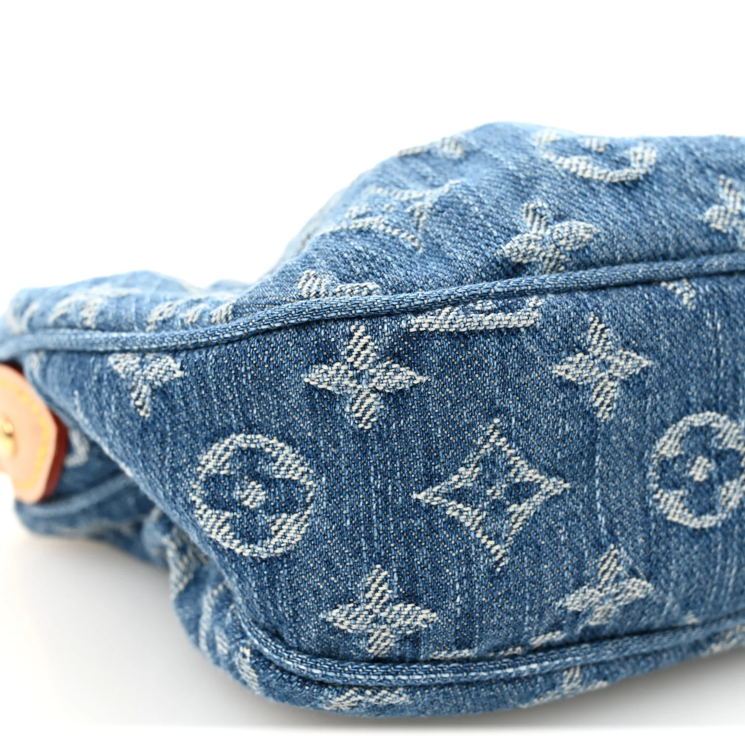 Monogram Denim Pochette Valley Blue - Top Club
