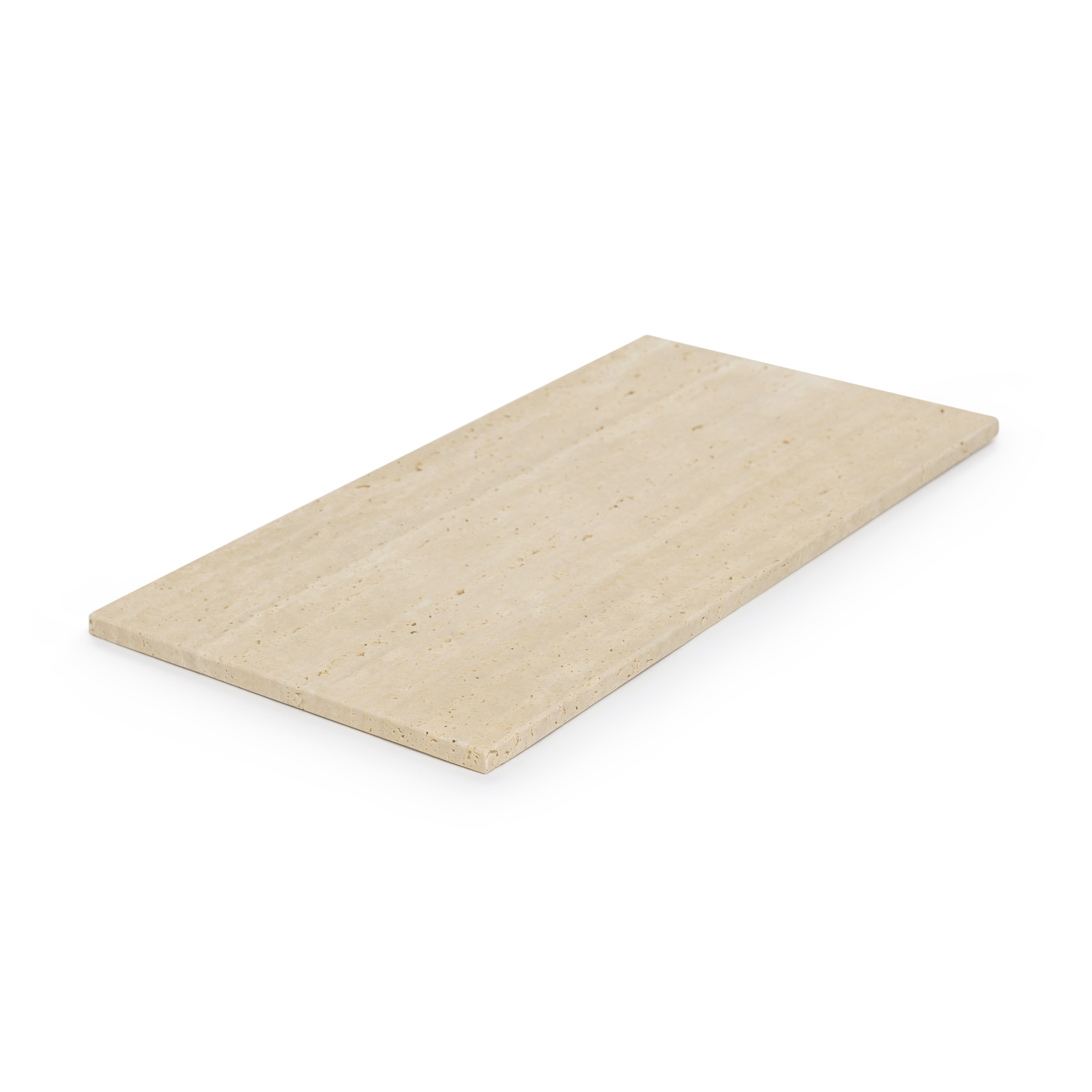 Travertine dienblad L 20x40cm