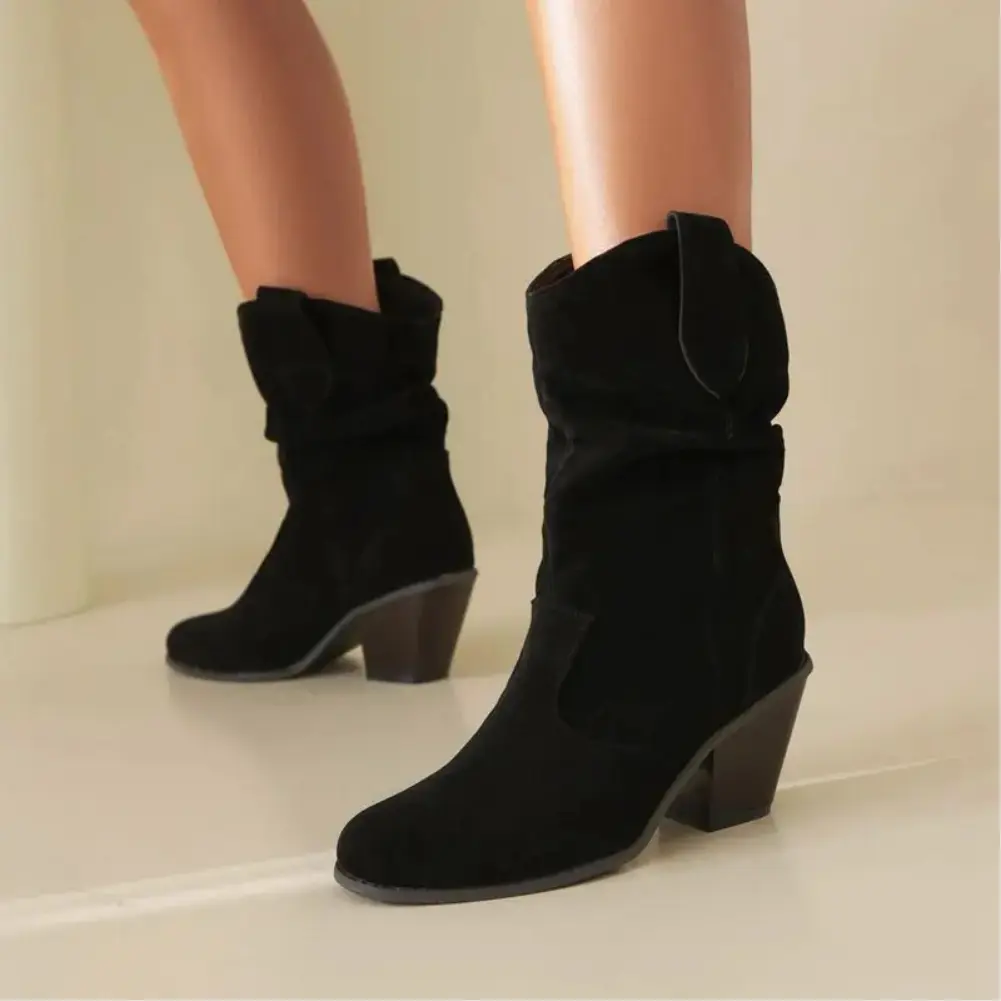 Alison Hart�?Ruched Western Boots