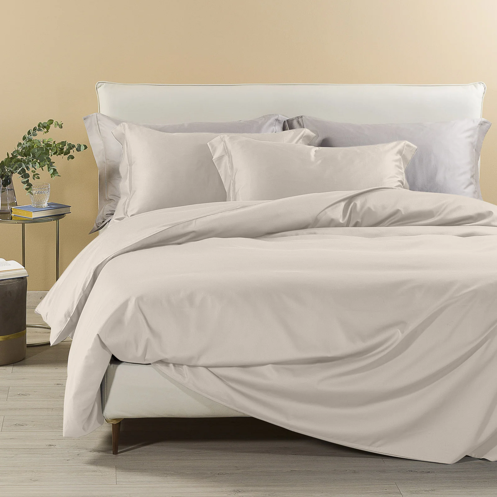 Complete cover in cotton satin satin double sandy Dreaming