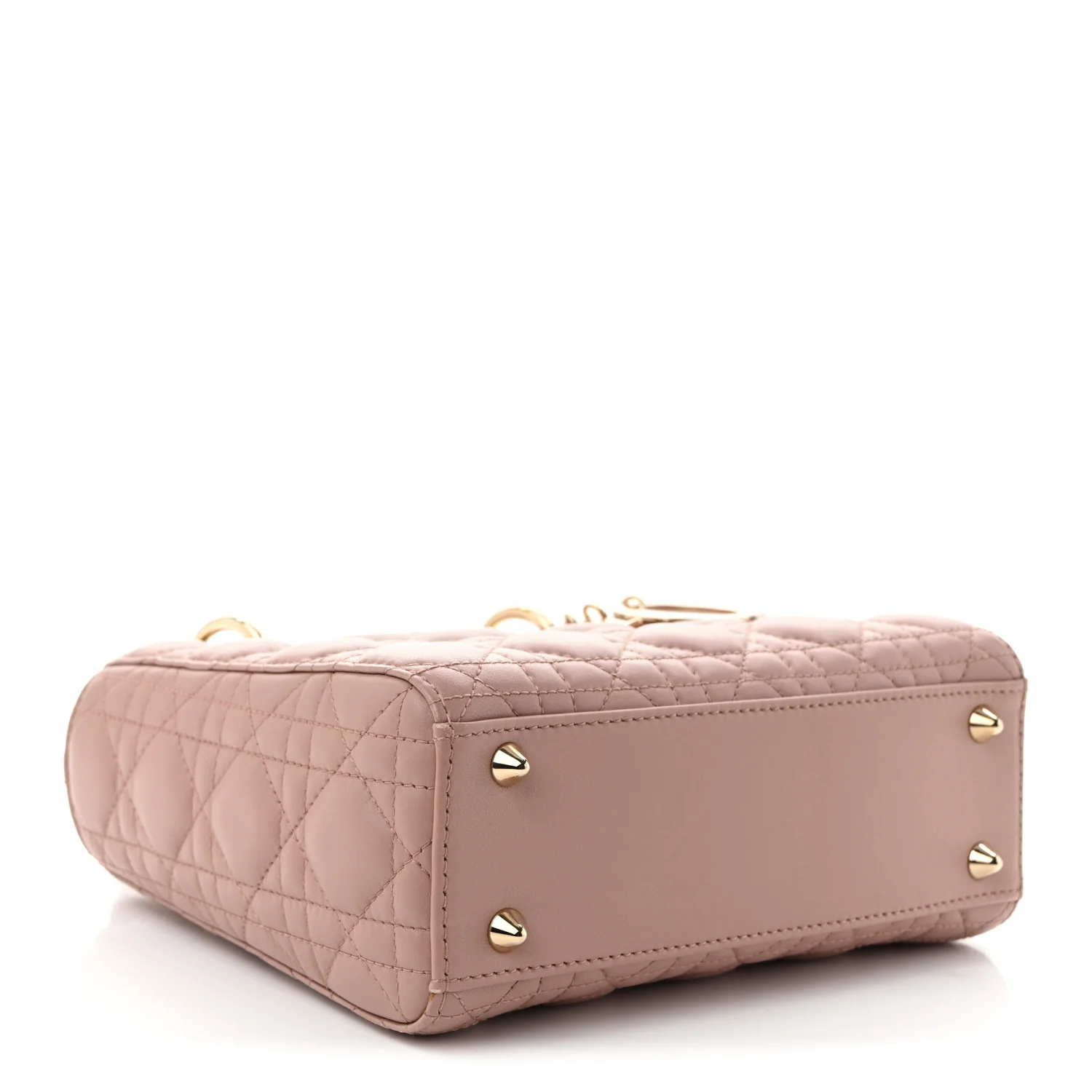 Lambskin Cannage Small Lucky Badges My Lady Dior Fard - Top Club