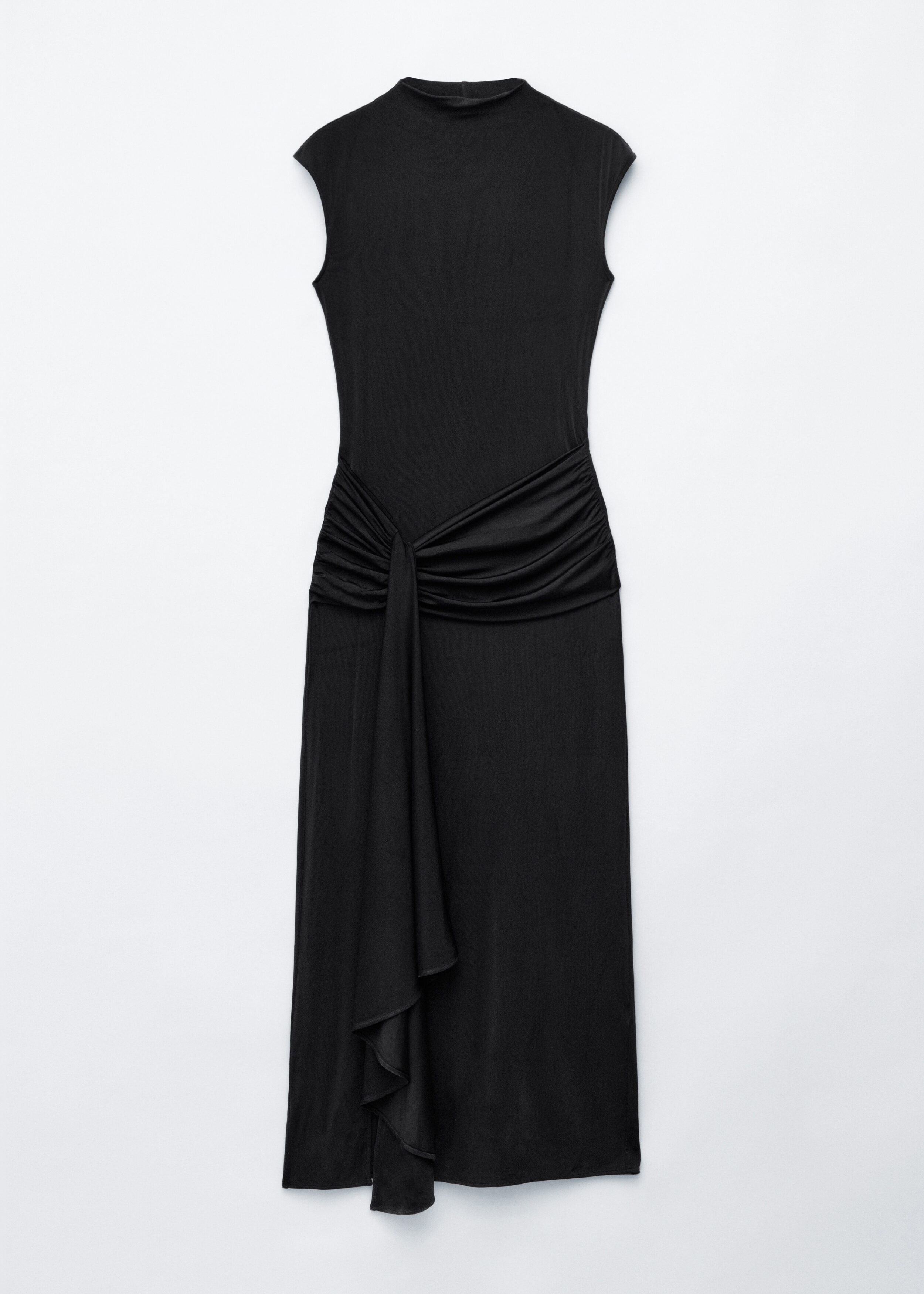 & Other Stories WRAP-FRONT MIDI DRESS