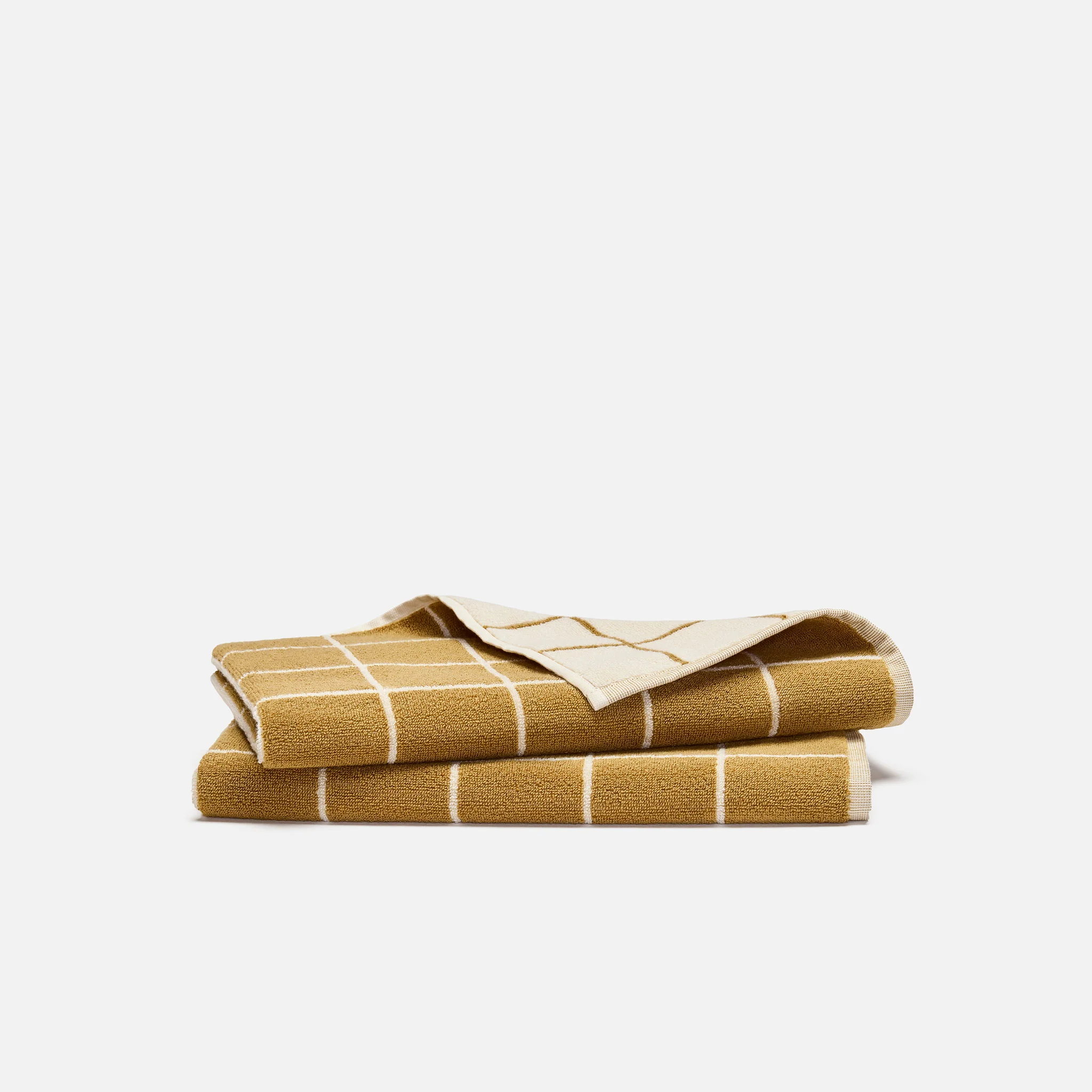 Windowpane Hand Towels Set of 2 - Last Call