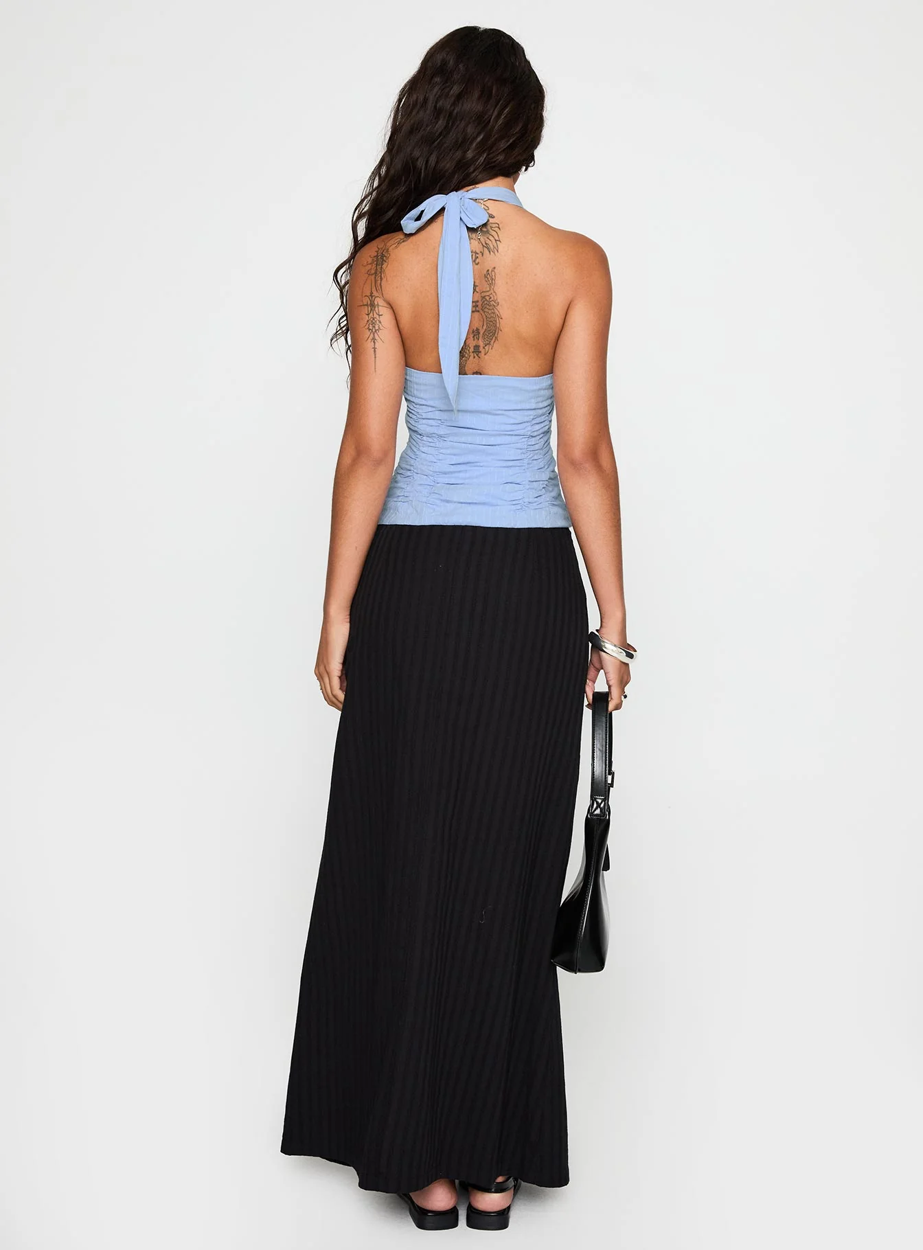 Livie Maxi Skirt Black