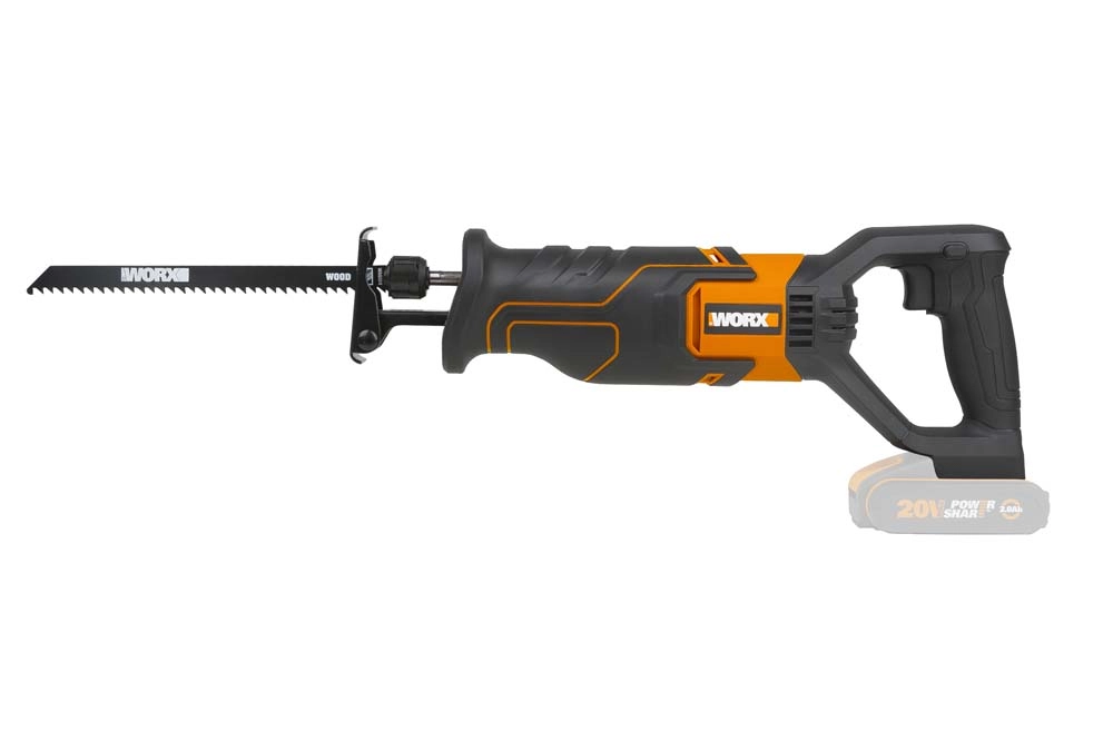 Worx Sega a gattuccio a batteria Worx WX500.9 20V - solo corpo macchina
