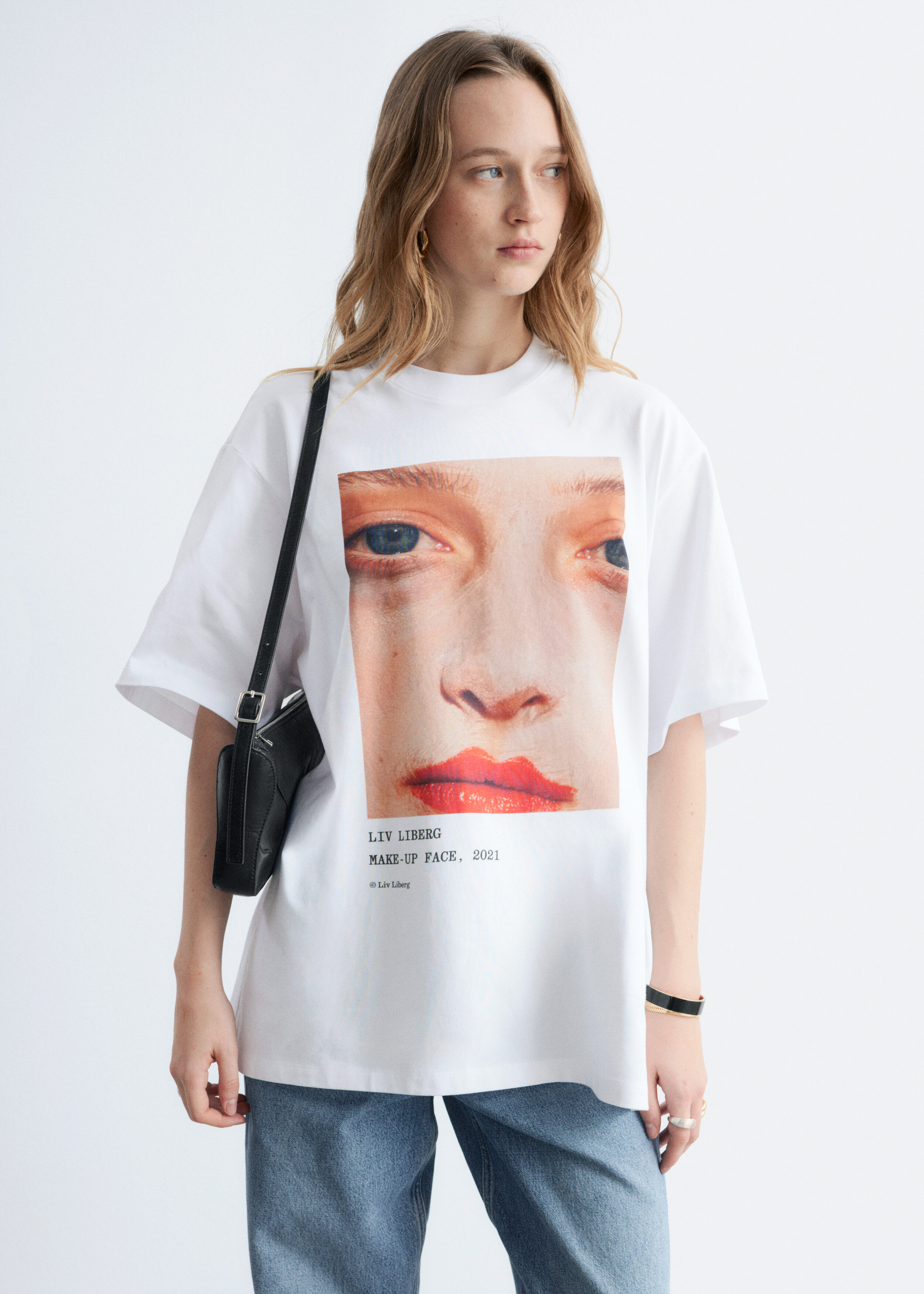 & Other Stories OVERSIZED PRINT T-SHIRT