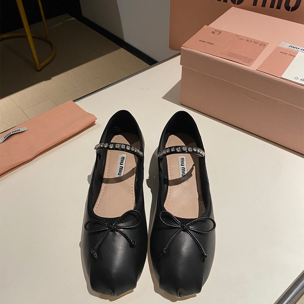 MiuMiu Leather ballerinas - Top Club