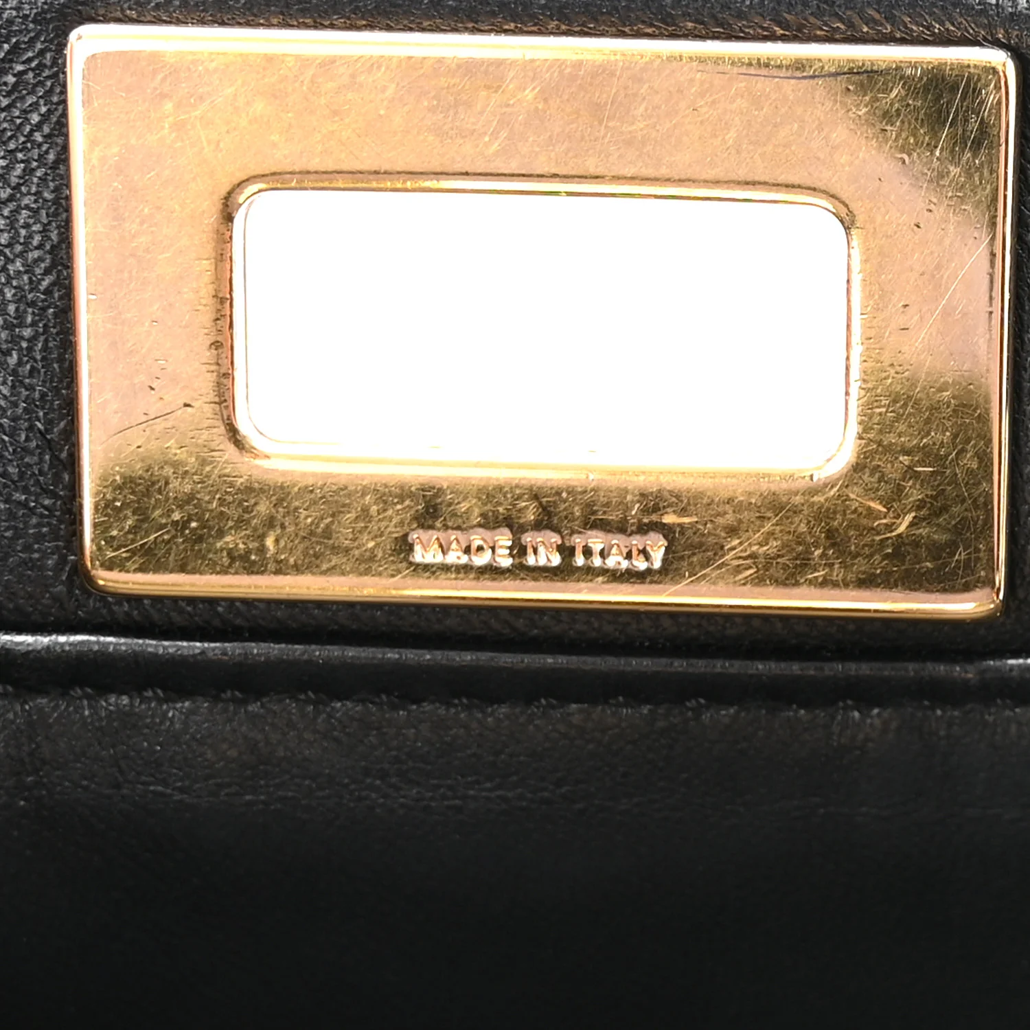 Nappa Mini Peekaboo Iconic Satchel Black - Top Club