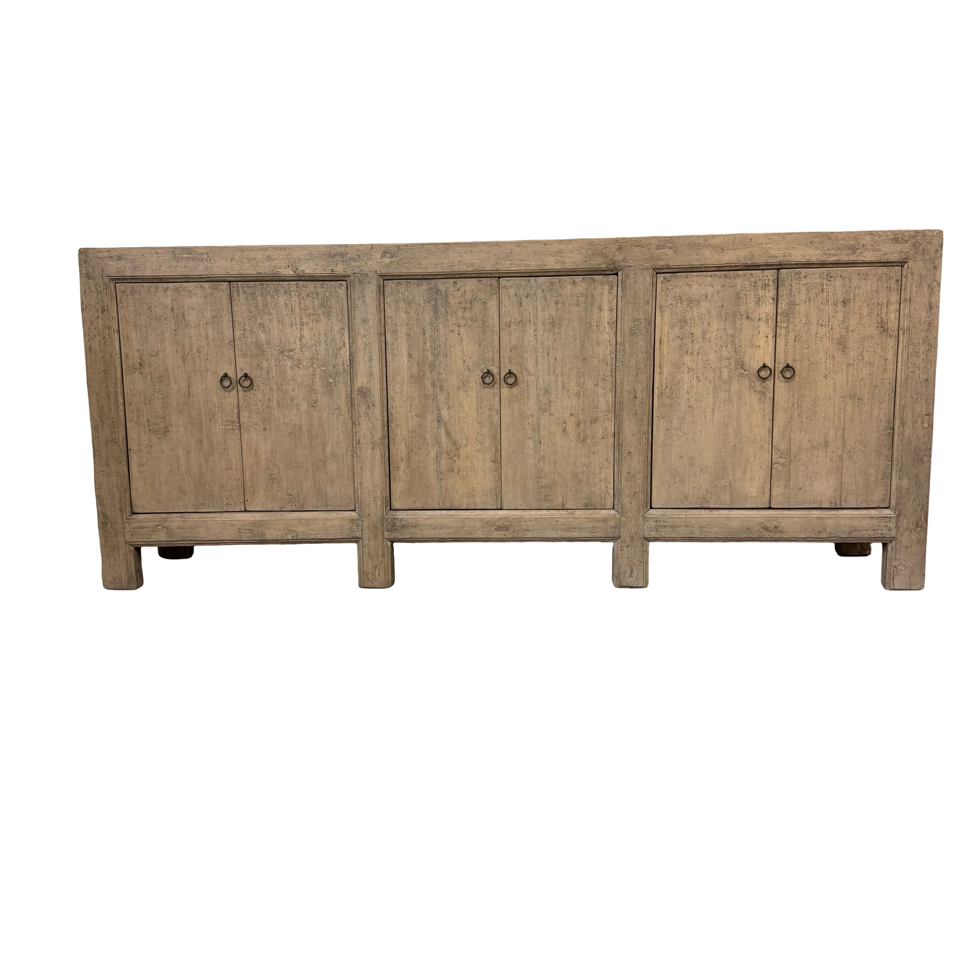 Dressoir 6 deurs naturel finish uniek