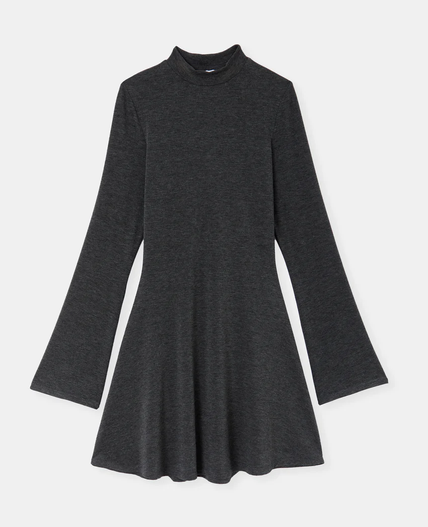 Pimkie Robe courte patineuse avec manches flare