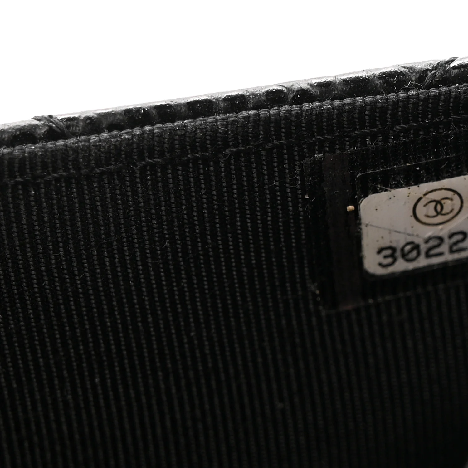 Caviar Quilted Wallet on Chain WOC Black - Top Club