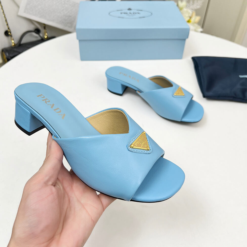 Prada Padded nappa leather sandals - Top Club