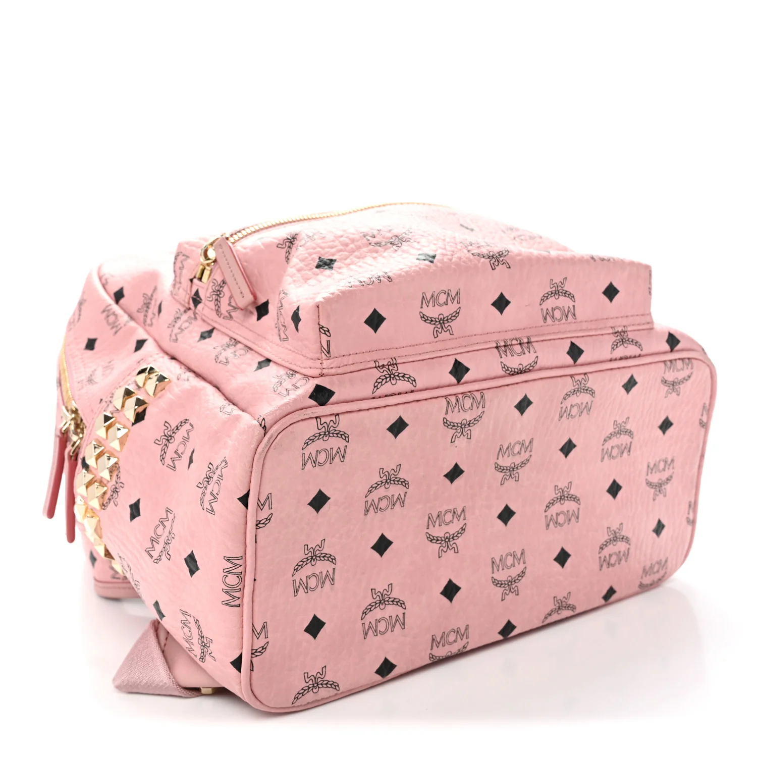 Visetos Small Side Stud Stark Backpack Soft Pink - Top Club