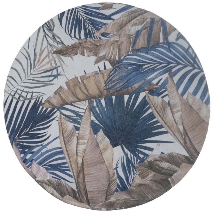 Palm Blue Rond ø120 cm
