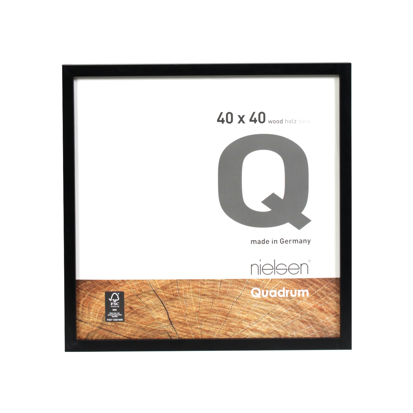 Fotolijst Quadrum 40x40 Black