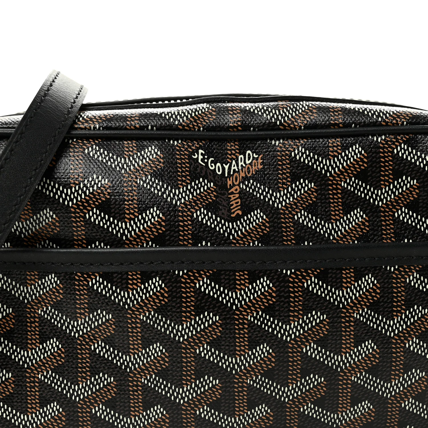 Goyardine Sac Cap Vert Black - Top Club