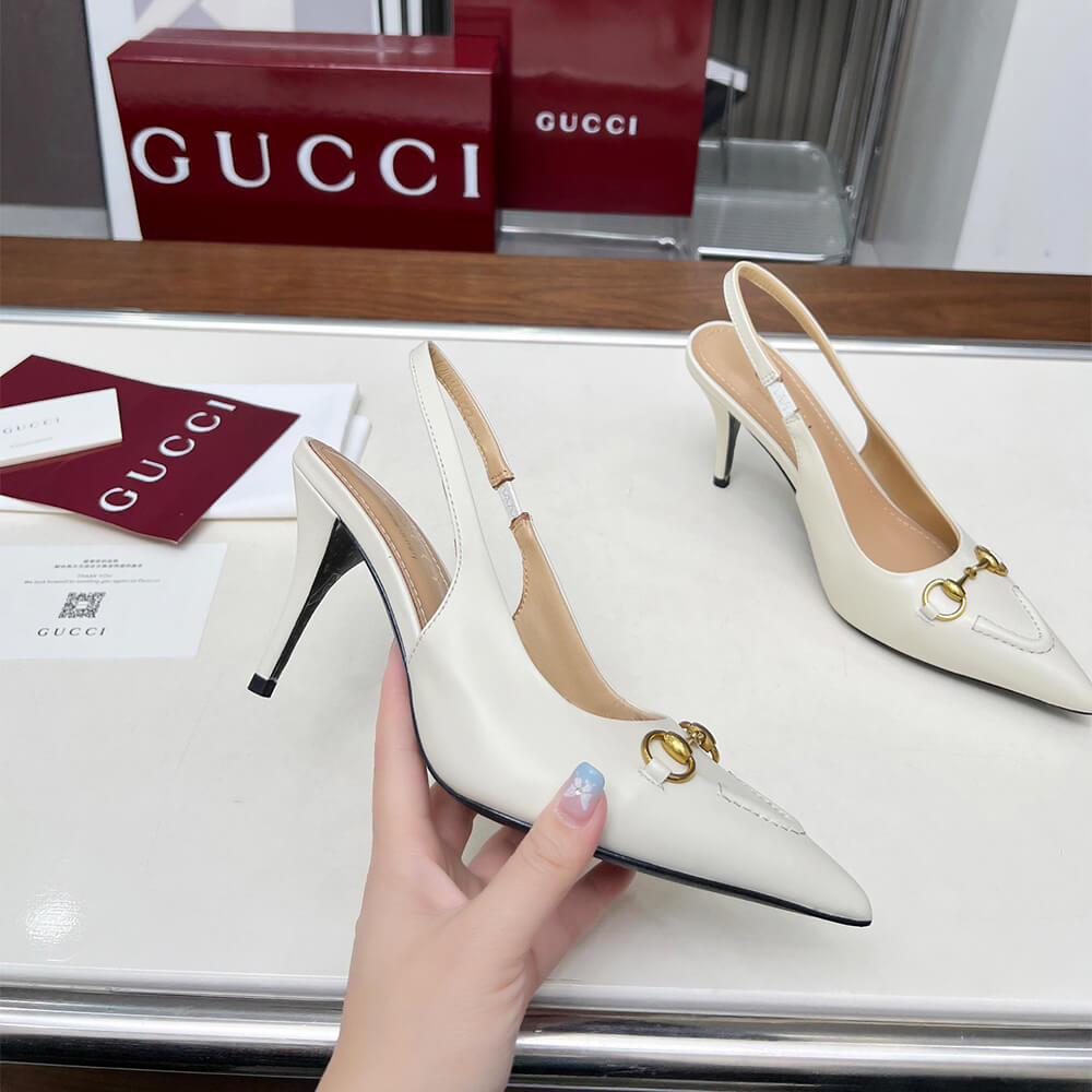 Gucci Women s slingback pump with Horsebit - Top Club