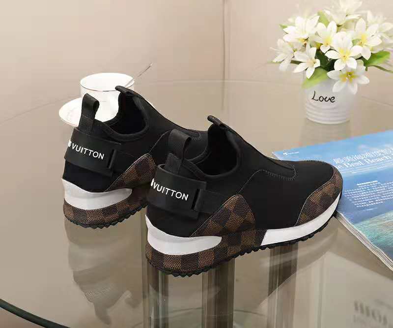 Louis Vuitton Women's Stylish Slip-On Sneakers With Signature Patterns - Sneaker Replica Workshop