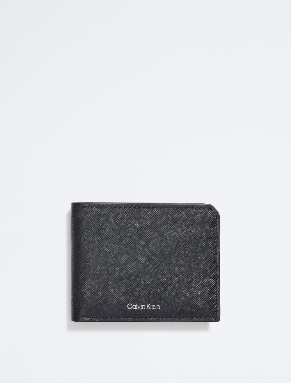 COACH Saffiano Leather Card Case Bifold Wallet