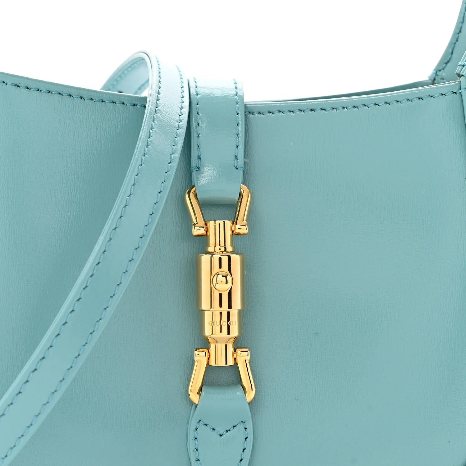 Boarded Dyana Lux Calfskin Mini Jackie 1961 Hobo Dusty Azure - Top Club