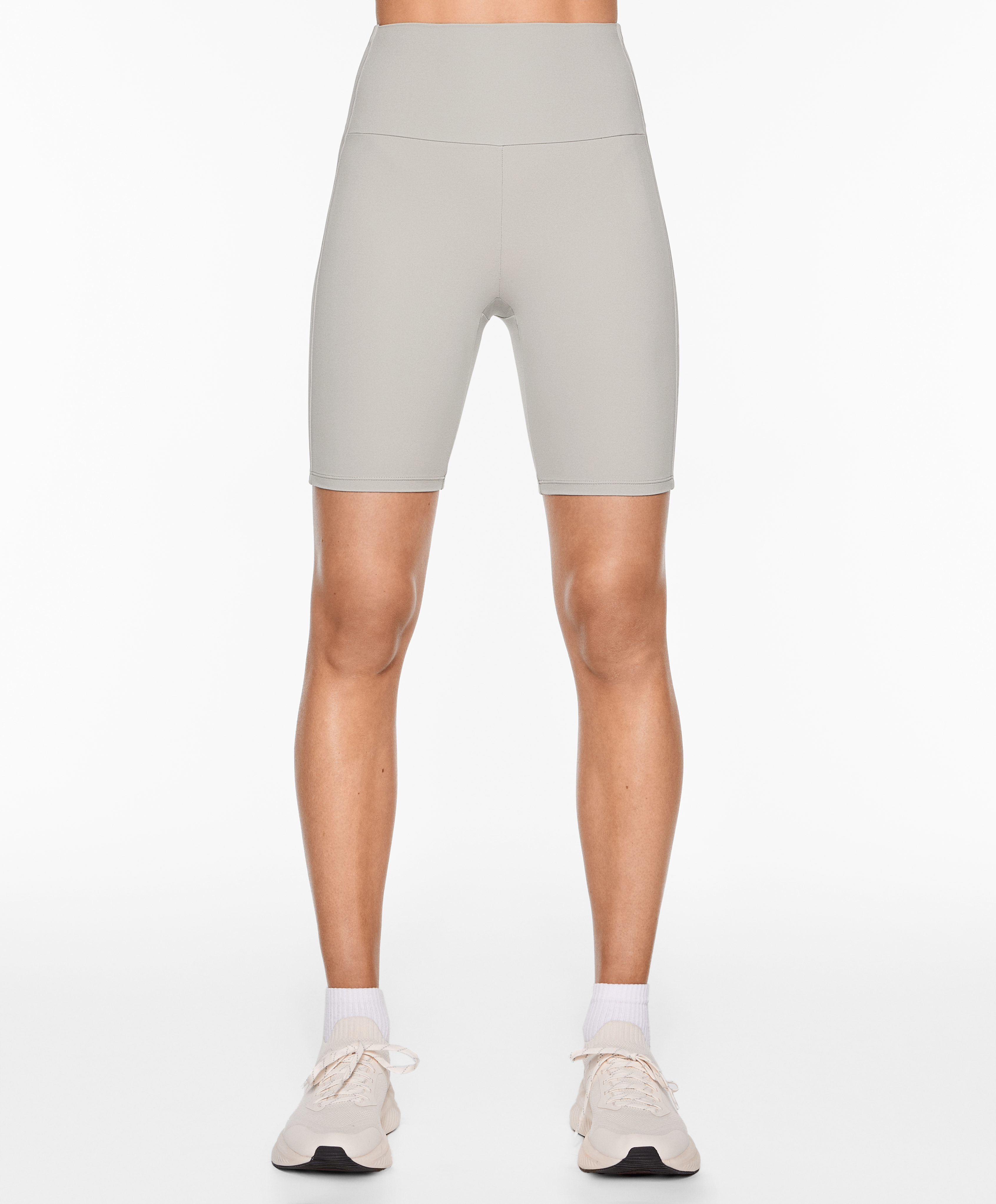 OYSHO Comfortlux high-rise rib 20 cm cycle leggings