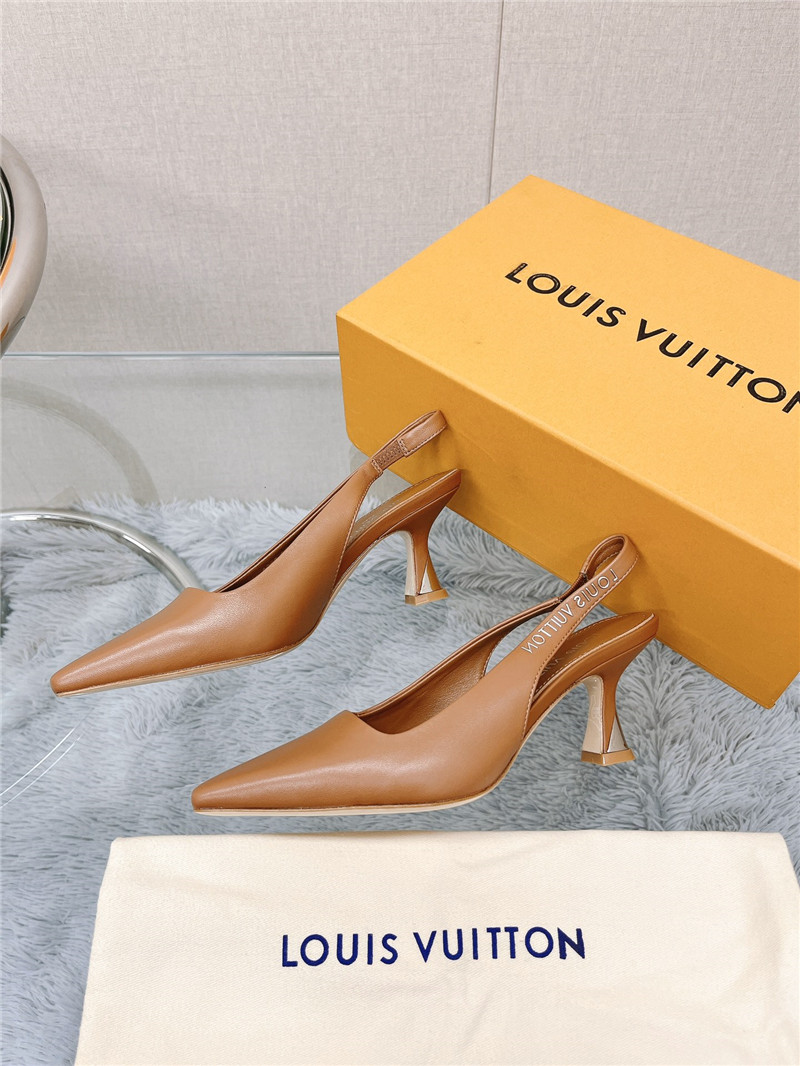 louis vuitton LV early spring new slingback high heels - Sneaker Replica Workshop