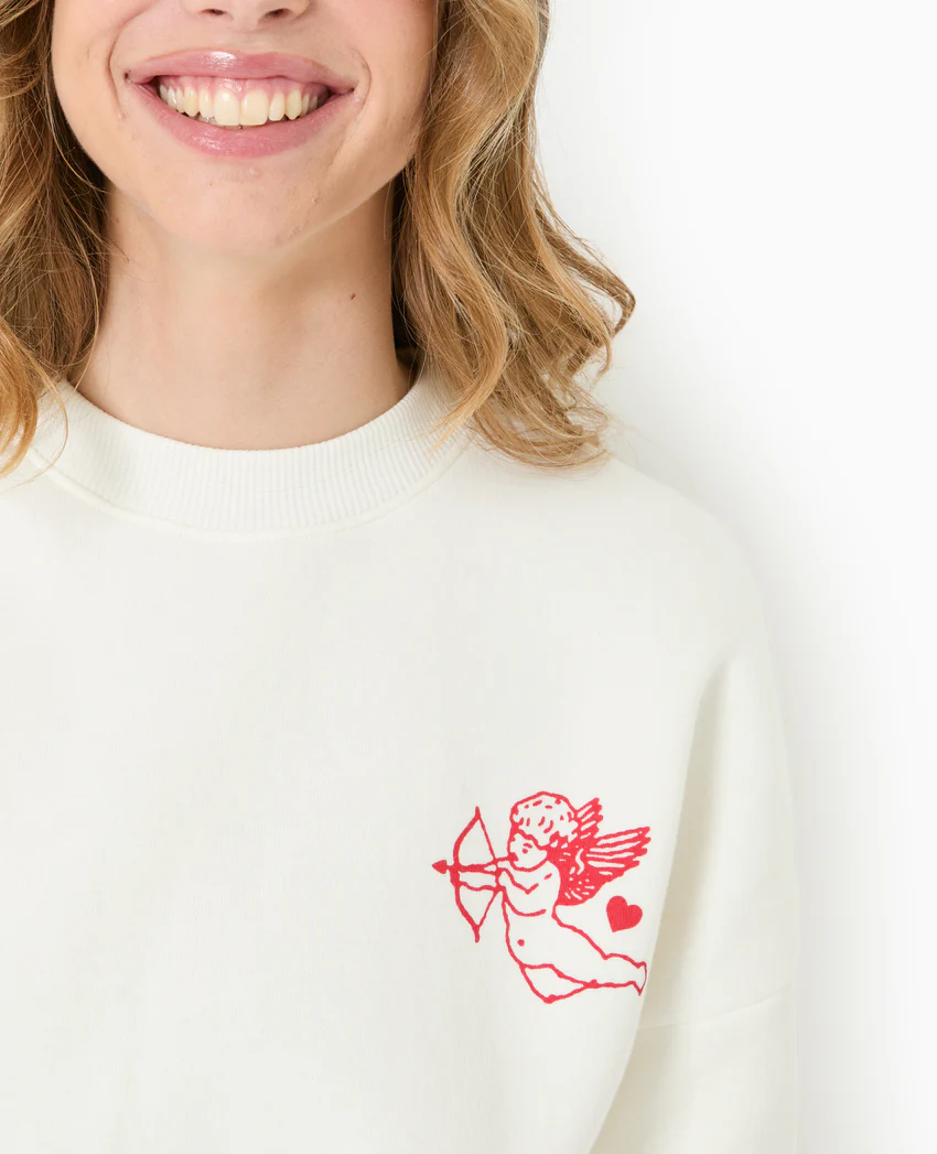 Pimkie Sweat oversize avec print poitrine et dos