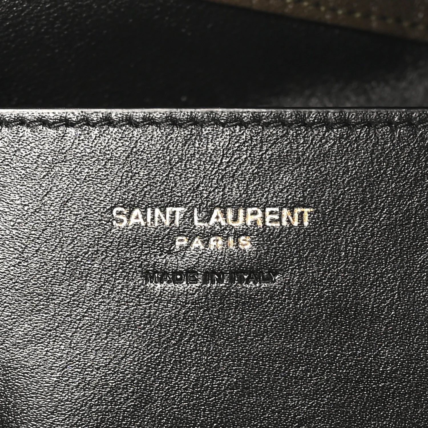 Grained Lambskin Large Cassandre Envelope Pouch Light Musk - Top Club