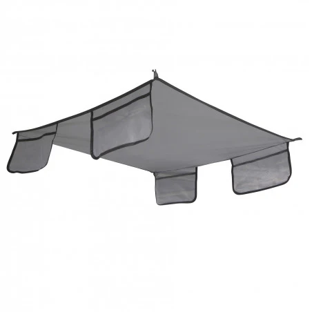 Brunner MARBELLA HIGH gris - Tumbona con parasol