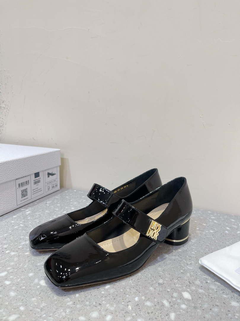 Dior KDV138VNI Jolie Dior Pump Patent Calfskin D82968 - Sneaker Replica Workshop