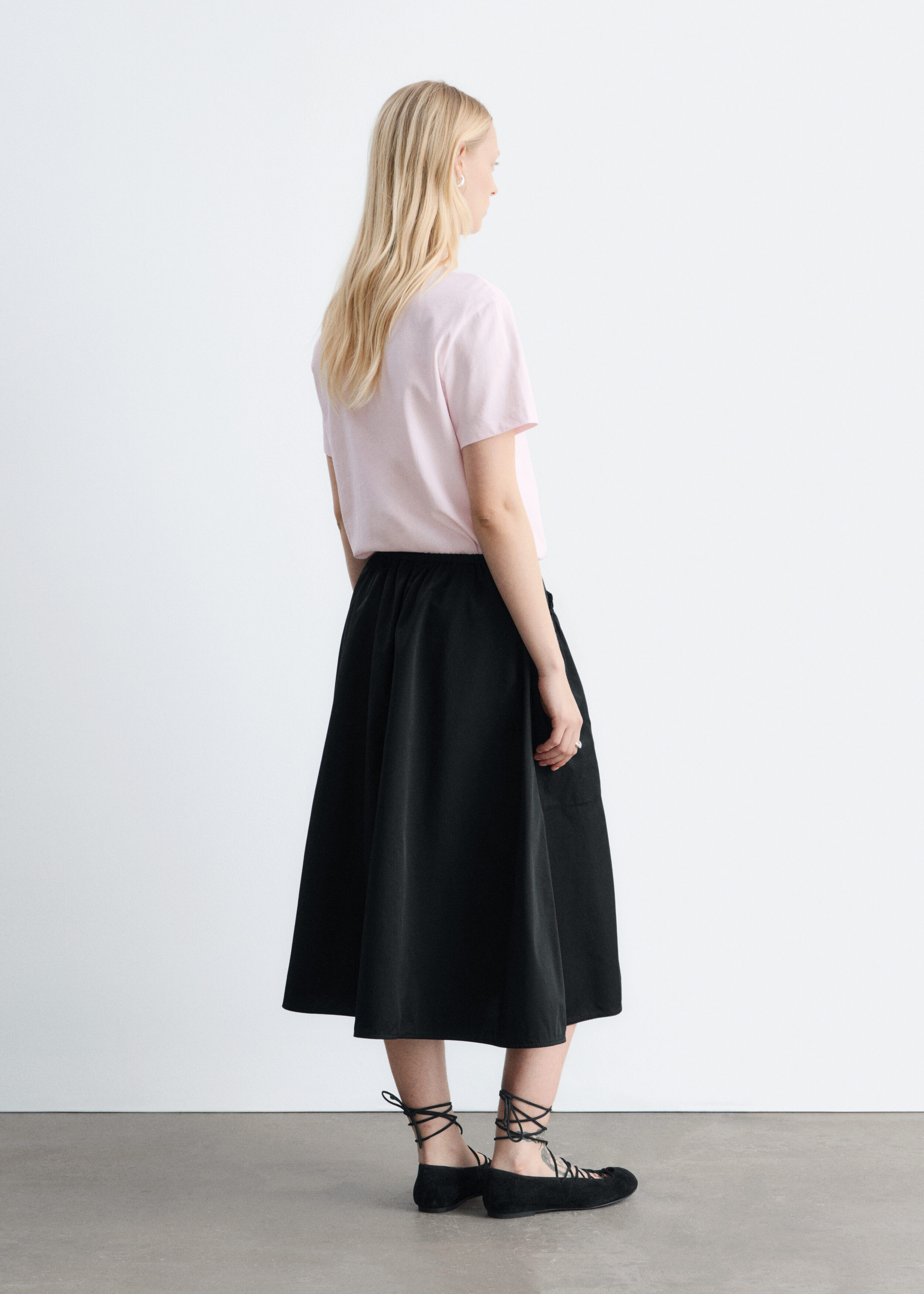 & Other Stories COTTON CREW-NECK T-SHIRT