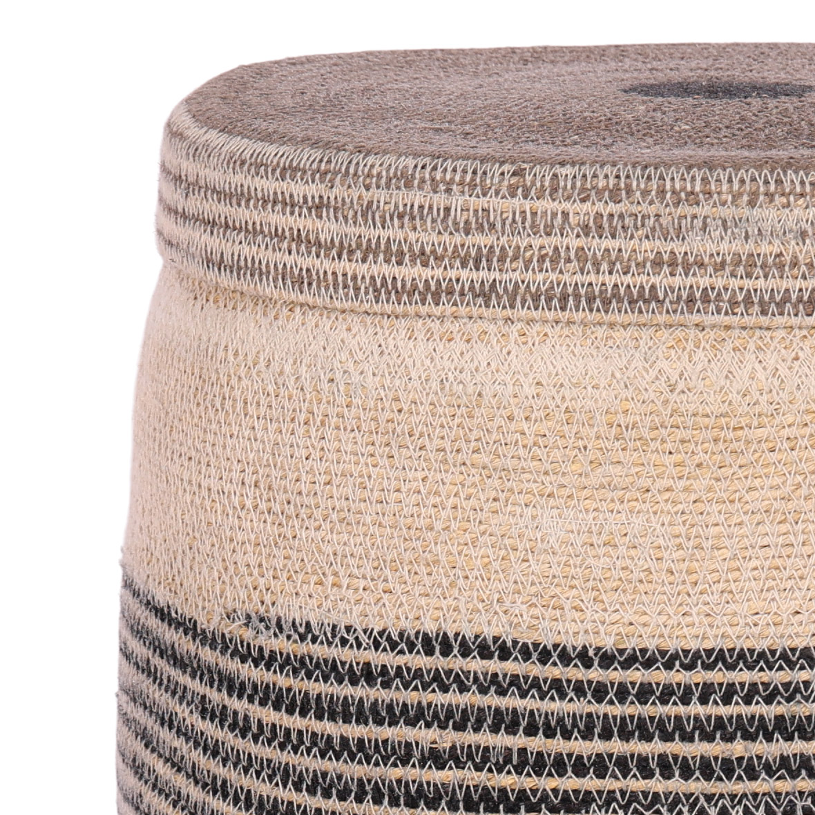 Mand Maggie seagrass Ø38 cm khaki