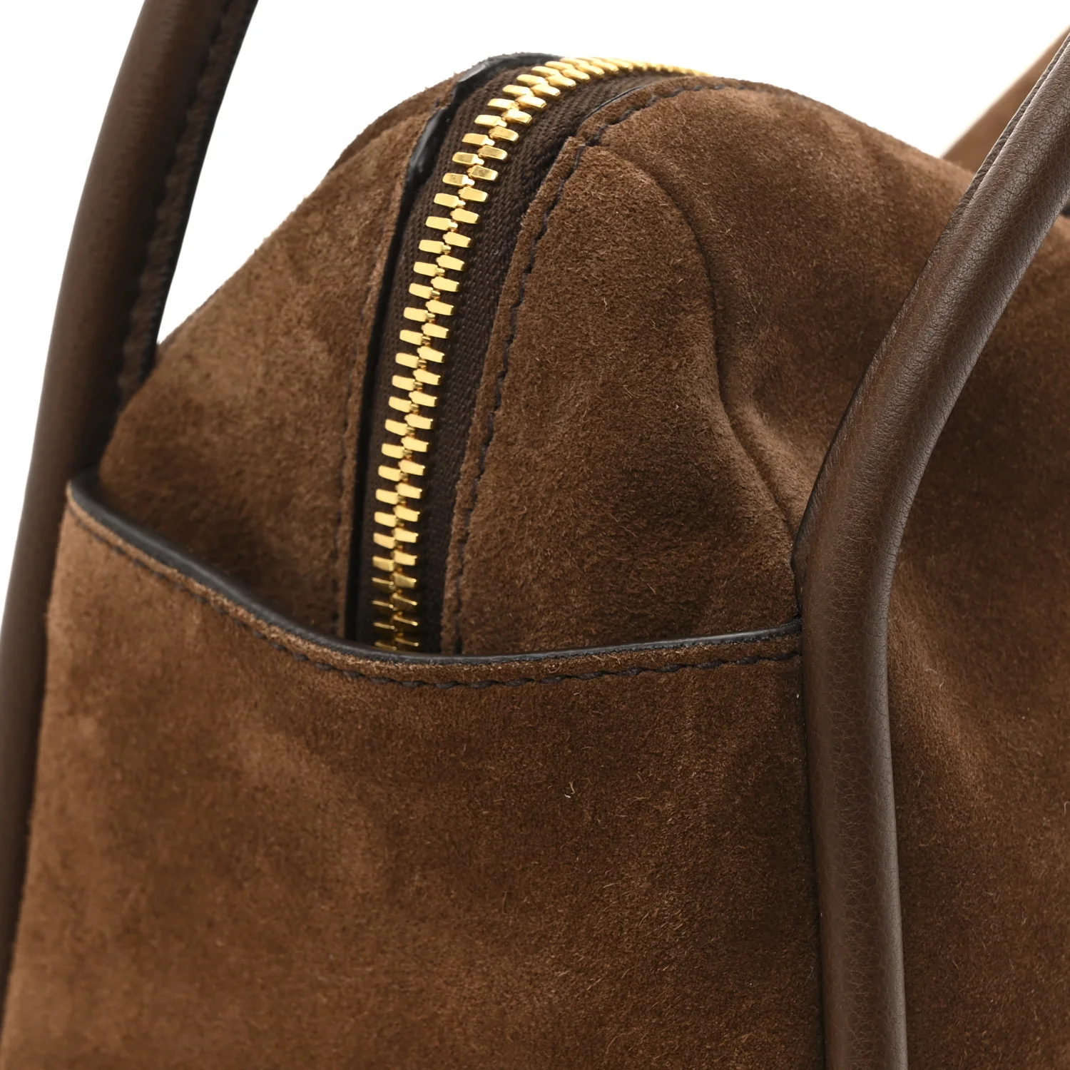 Camoscio Darling Shoulder Bag Cocoa Brown - Top Club